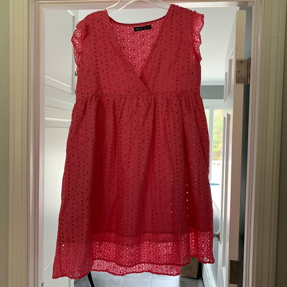Pink summer dress